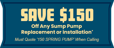 Sump Pump Special
